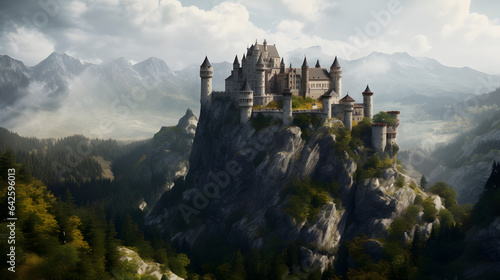 Beautiful realistic castle © Stphane