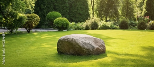 A piece of lush green grass...