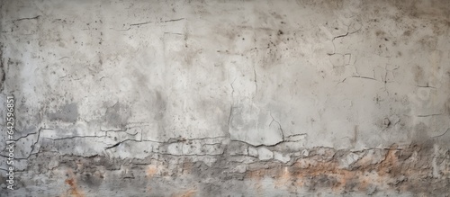 Aged concrete wall pattern with blank area