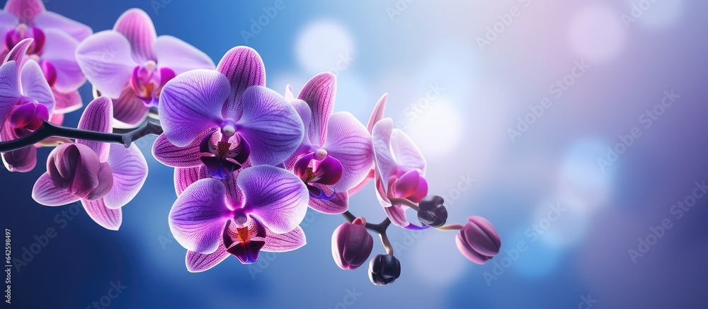 Close up photo of an Orchids blossom Close up photo of an Orchids blossom