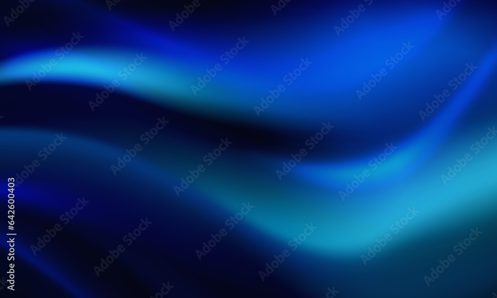Abstract dynamic background with blurred bright blue gradient curves. Template of fluid digital wallpaper for desktop, website page, advertising, brochure, flyer. Wavy futuristic neon backdrop cover Abstract dynamic background with blurred bright blue gradient curves. Template of fluid digital wallpaper for desktop, website page, advertising, brochure, flyer. Wavy futuristic neon backdrop cover