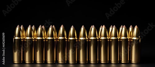 Metal tubes Bullets for guns Reserve bullets Segregate