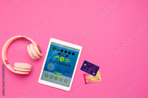 Tablet computer with experi...