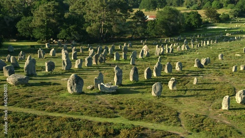 drone menhirs de carnac