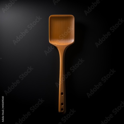 Convenient Spatula Kitchen Tool Photorealistic Square Illustration. Household Utensils. Ai Generated Trendy Illustration with Professional Ergonomic Spatula Kitchen Tool.