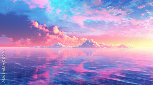 AI Neural Network and Cybersecurity Saga: An Ethereal Journey into the Vaporwave Cloud © TechArtTrends