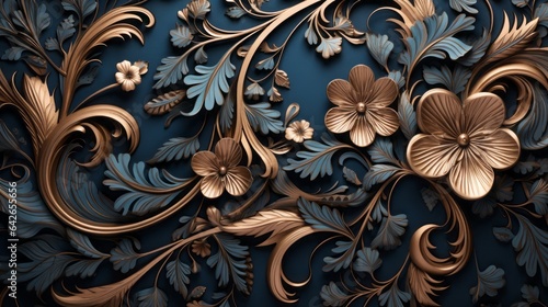 Filigree background pattern, high quality, details, 16:9