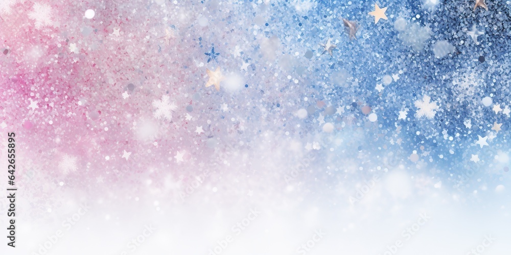 Winter themed pastel background for use as headers, social media, and more. - obrazy, fototapety, plakaty 