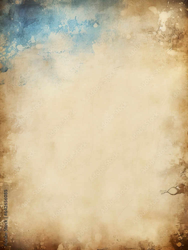 Fototapeta premium Aging older paper style background.