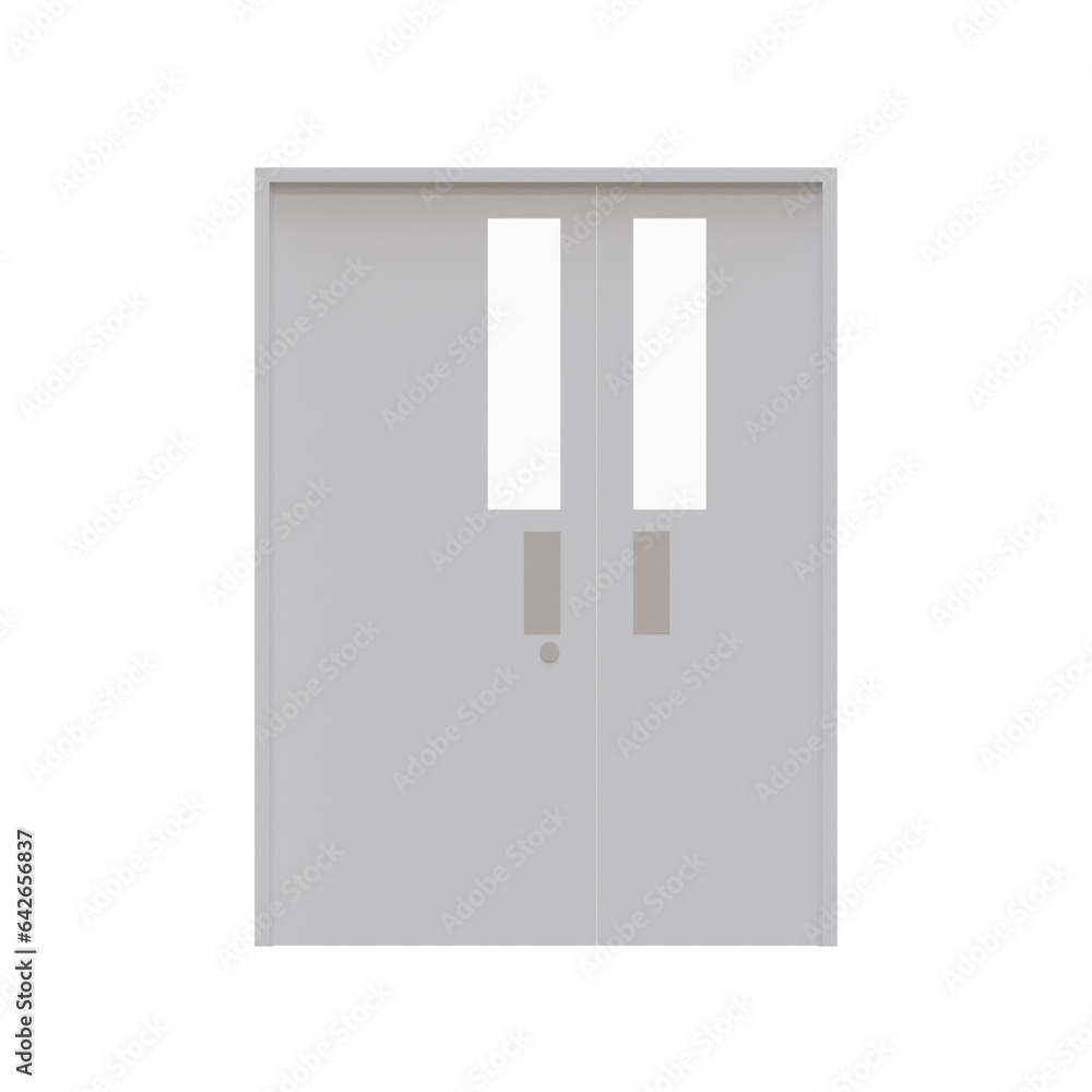 Mother And Son Door 3D Render Illustration Element 02 Mother And Son Door 3D Render Illustration Element 02