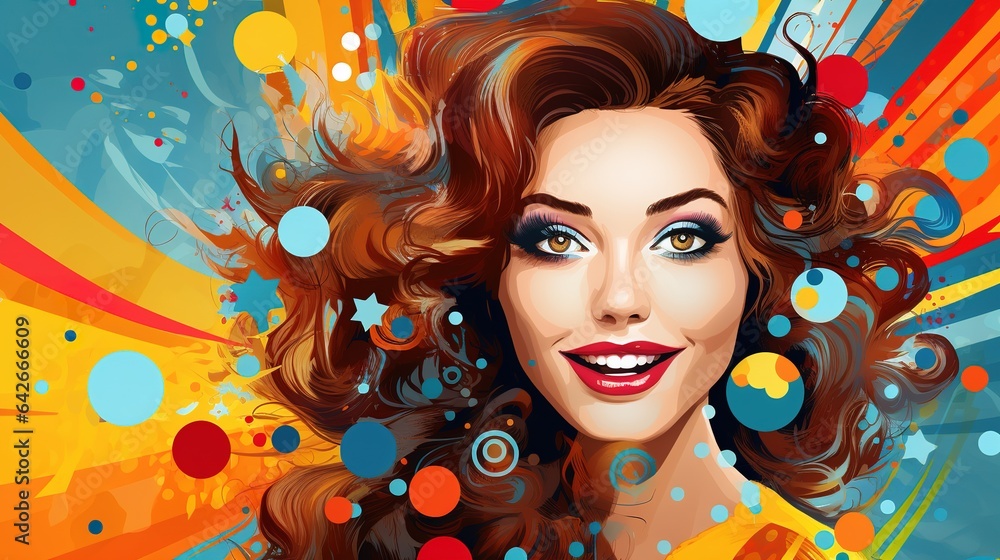 Pop Art Redhead Pop Art Redhead