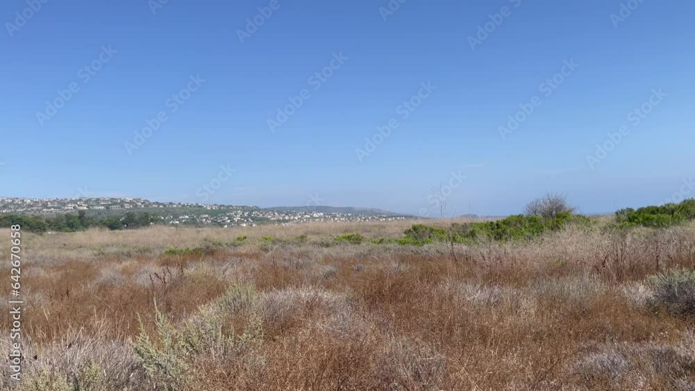 Scenic panoramic Crystal Cove Beach state park vista, Newport Coast, Newport Beach, Southern California Scenic panoramic Crystal Cove Beach state park vista, Newport Coast, Newport Beach, Southern California