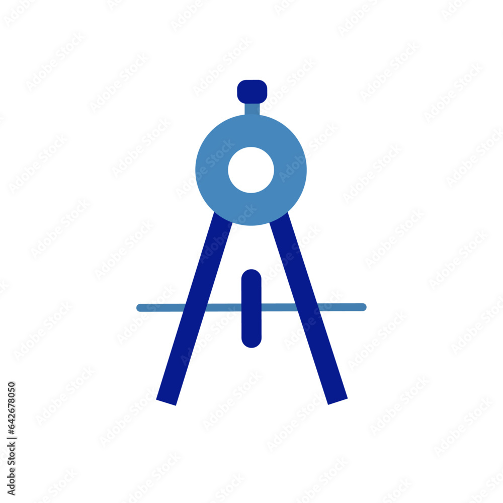 Vector compass icon in trendy architecture symbol for web site design Vector compass icon in trendy architecture symbol for web site design