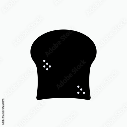 Bread Icon. Food, Meal. Feed Symbol.