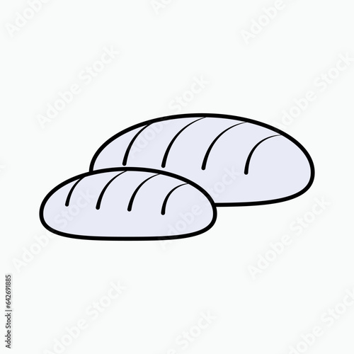 Bread Icon. Food, Meal. Feed Symbol.