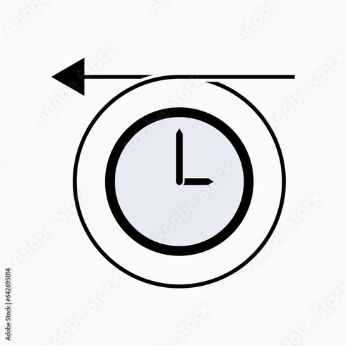 Delay Icon. Suspend, Postponement Symbol - Vector.