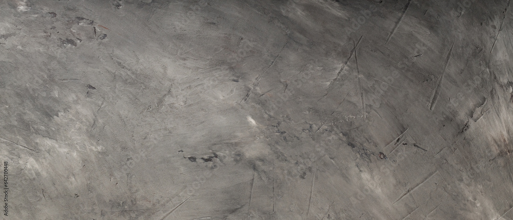Naklejka premium Dark gray concrete wall as texture or background. Abstract cement background
