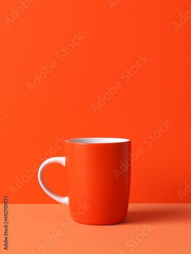Stylish Coffee mug Dining Essential Photorealistic Vertical Illustration. Modern Tableware. Ai Generated Bright Illustration with Sophisticated Design Coffee mug Dining Essential.