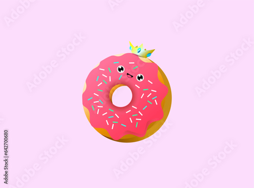 This logo is suitable for businesses related to cakes, especially donuts photo