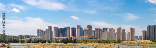 panorama of the city park