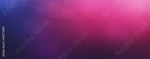 purple red white and navy color gradient grainy noise texture background. banner, copy space. photo