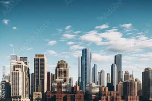 City skyline graphic and design concept