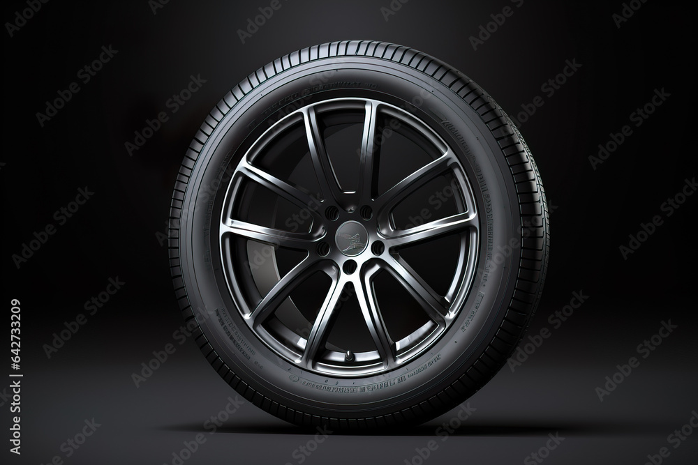 car wheel isolated on white background car wheel isolated on white background