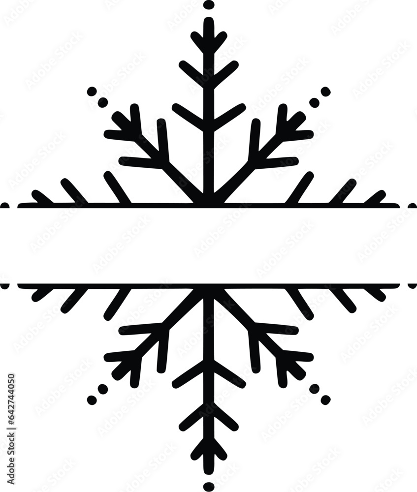 Obraz premium Snowflake