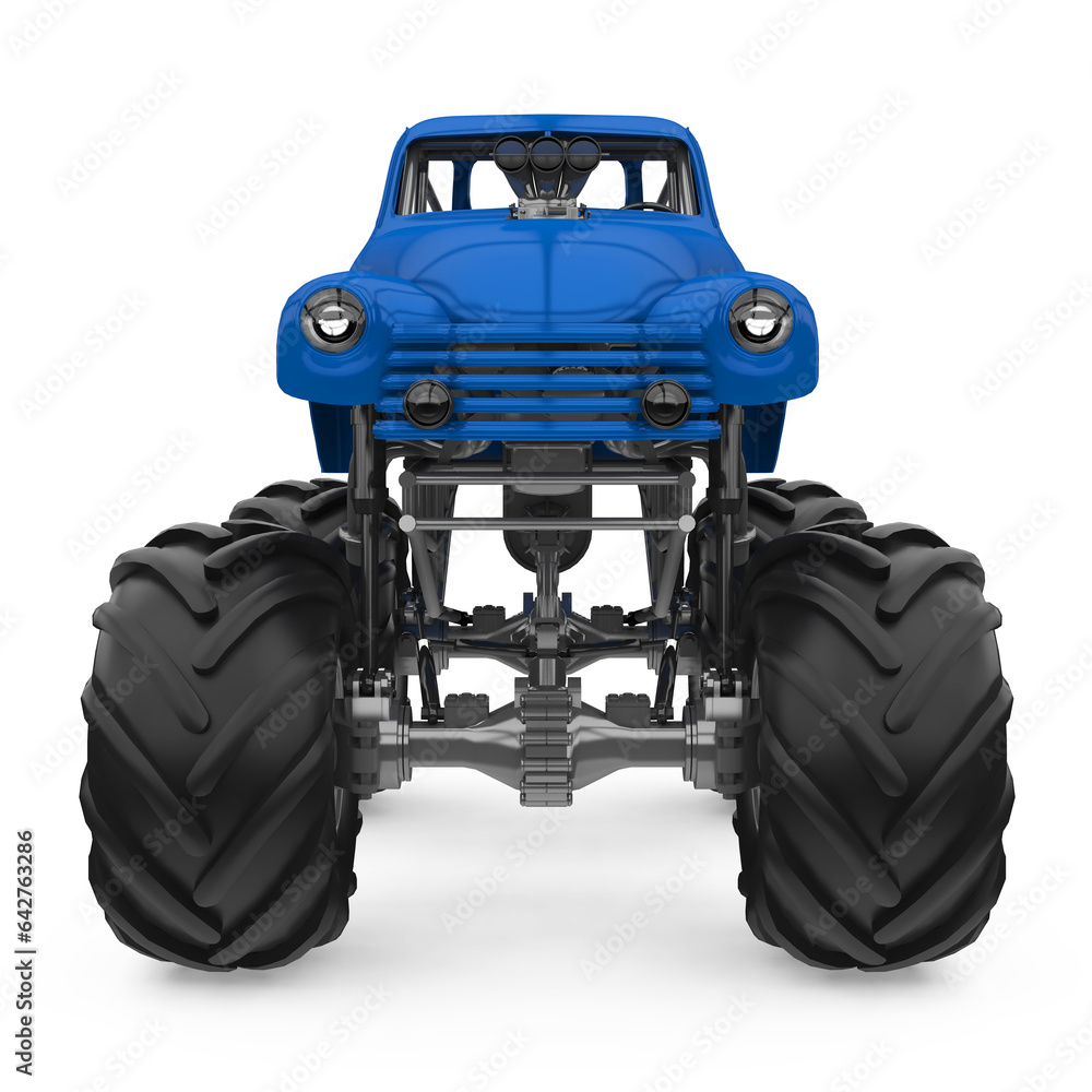 Monster Truck Isolated Monster Truck Isolated