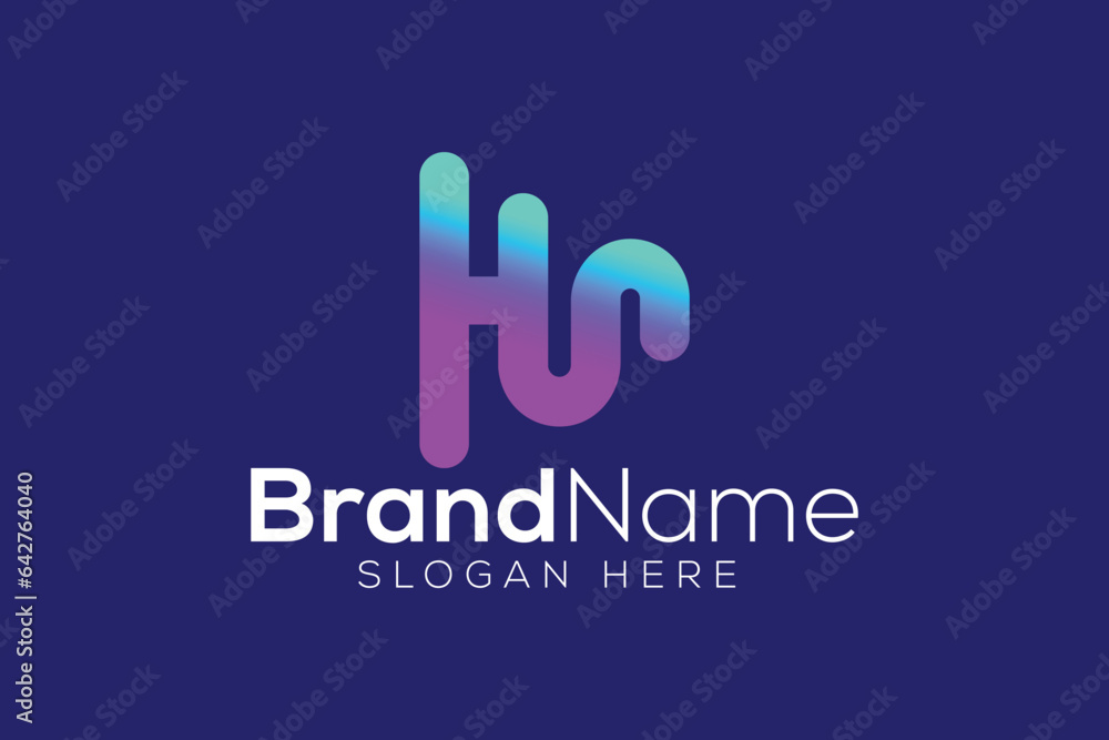 Minimal and Professional letter H play vector logo design Minimal and Professional letter H play vector logo design