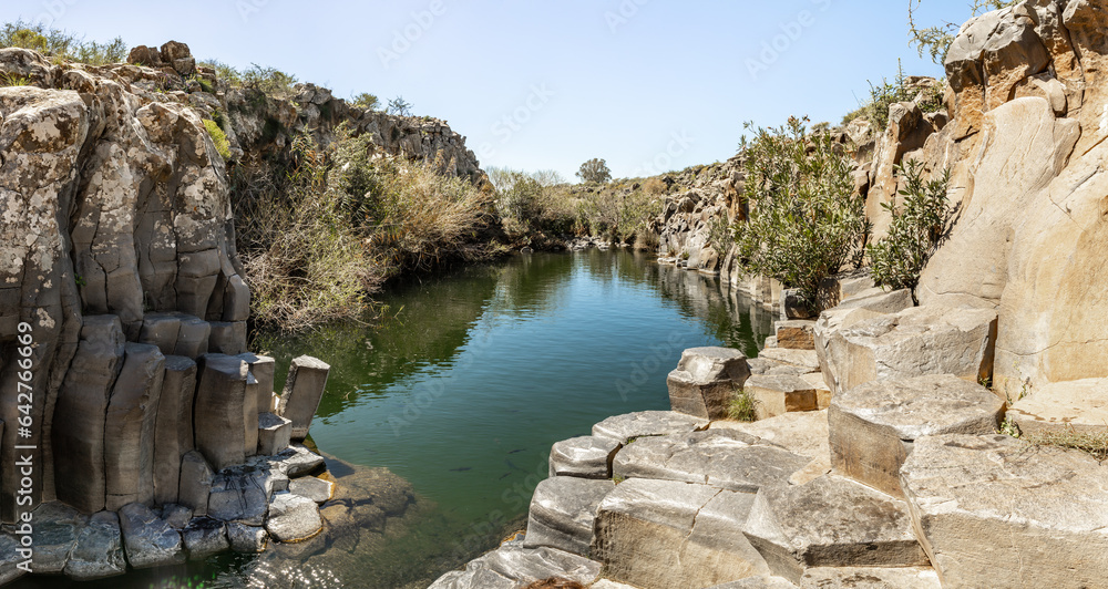 Majestic nature in Yehudia National Natural Park in northern Israel Majestic nature in Yehudia National Natural Park in northern Israel