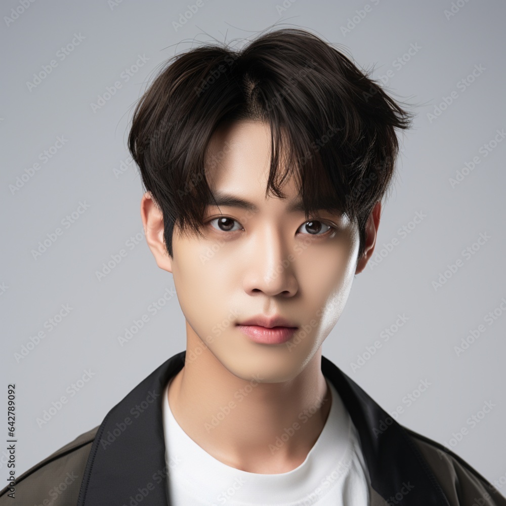 Oriental appearance image, cosmetics commercial image, K-pop artist, beautiful appearance, Korean, young person, Asian model, generative ai Oriental appearance image, cosmetics commercial image, K-pop artist, beautiful appearance, Korean, young person, Asian model, generative ai
