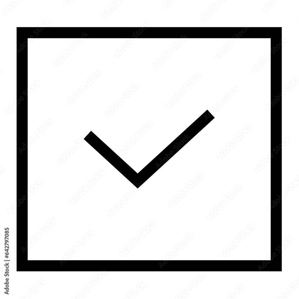 check in square illustration of icons for the user interface check in square illustration of icons for the user interface
