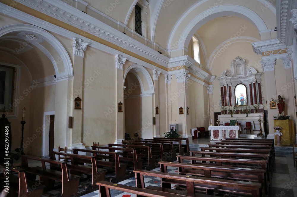 Tropea - Scorcio sinistro della Chiesa del Santo Rosario