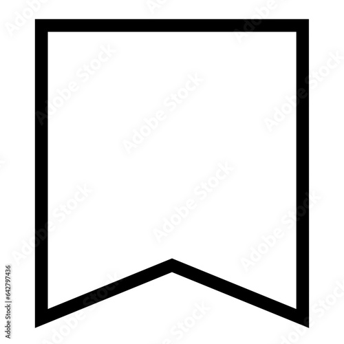 bookmark illustration of icons for the user interface