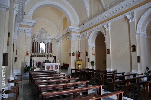 Tropea - Scorcio destro della Chiesa del Santo Rosario