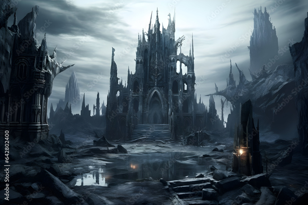 Apocalyptic Architecture Seamlessly Integrating Architectural Elements ...