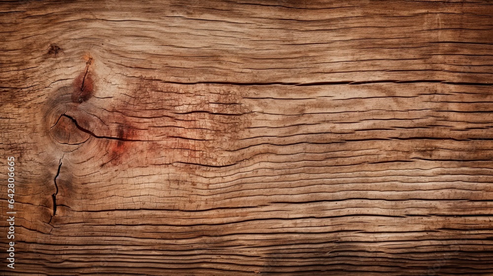 Naklejka premium Background photo of A detailed close-up of a beautiful wood texture created with Generative AI technology