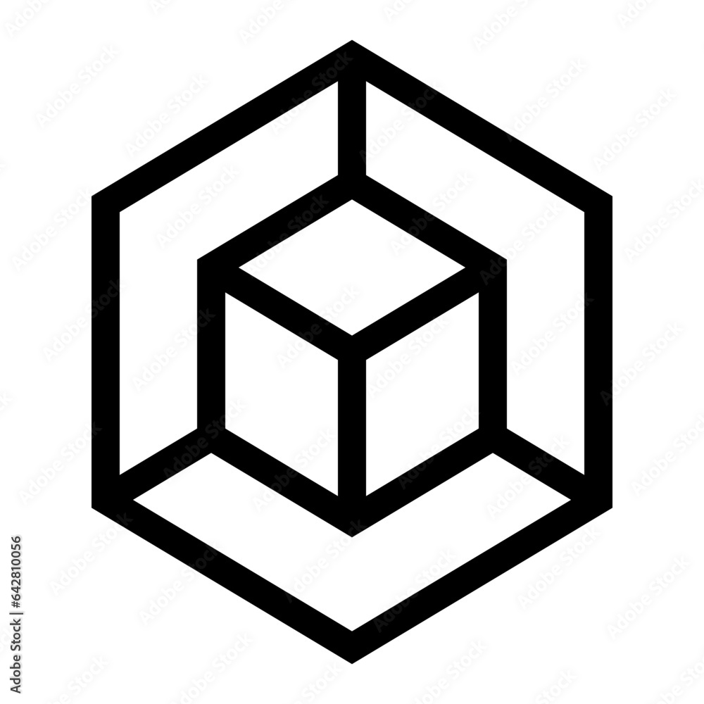 Abstract Hexagon Line Geometric Shape/Breeze block pattern Abstract Hexagon Line Geometric Shape/Breeze block pattern