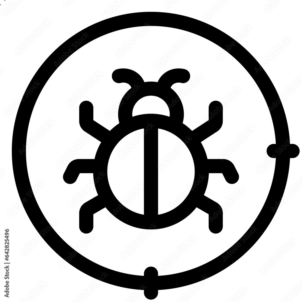 Fototapeta premium malware icon