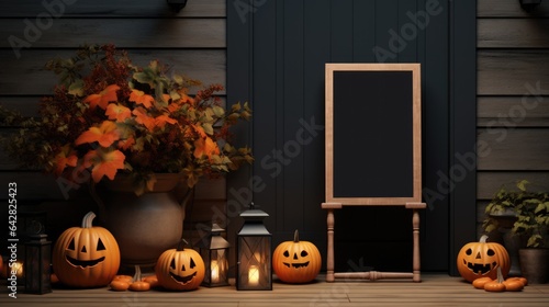 halloween, pumpkin, promotion, cafe, restaurant, ai