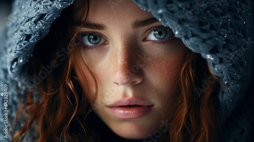 Captivating blue-eyed girls – a mesmerizing gaze.