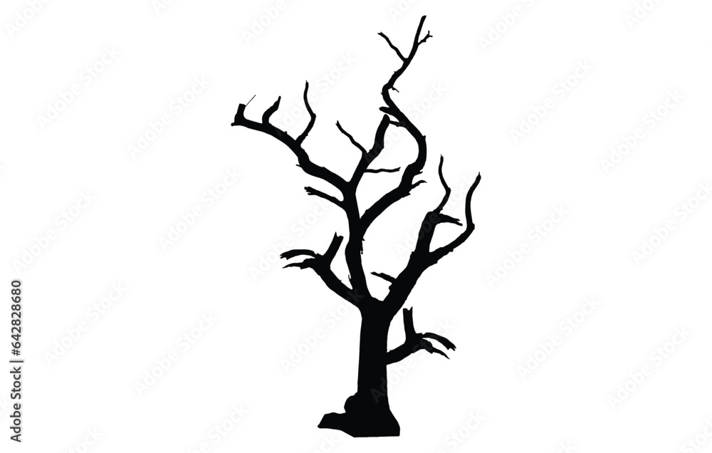 Tree Trunk Drawing, tree,  plant Stem Silhouette vector eps svg