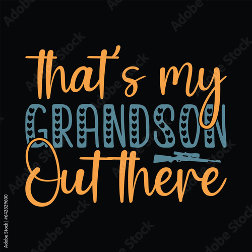 that's my grandson out there