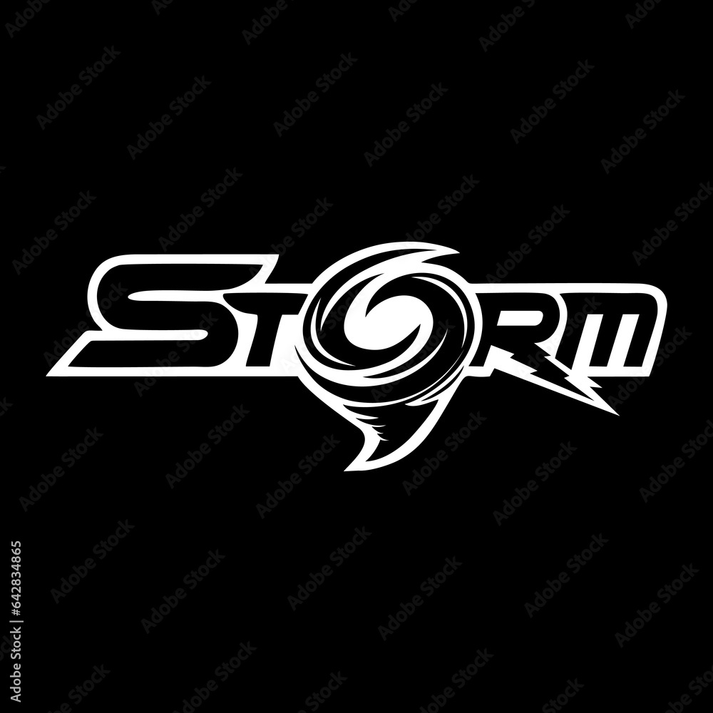 storm logo vector simple, clean, modern, premium. storm logo vector simple, clean, modern, premium.