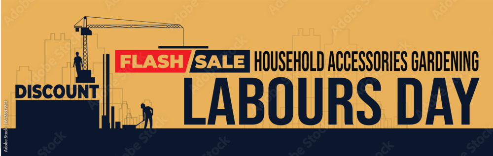 Obraz premium Labour day design