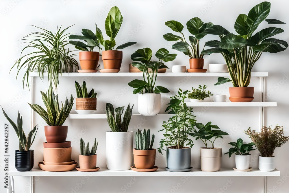 plants in a pot