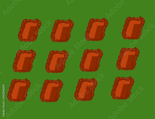 empty burial place pattern. funeral background