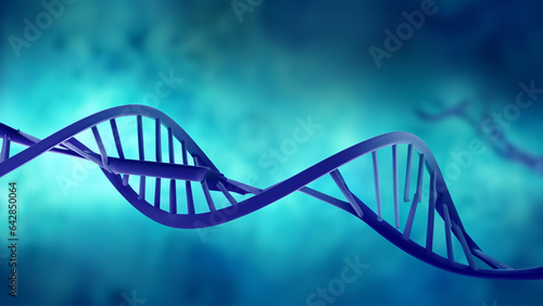 DNA gene helix spiral molecule structure