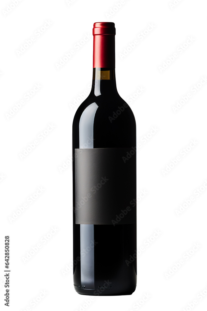a bottle of red wine isolated on a white background PNG a bottle of red wine isolated on a white background PNG
